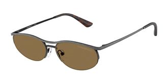 Emporio Armani EA2180 344573 Mens Sunglasses Silver Size 54