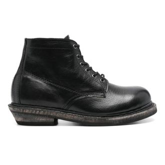 Our Legacy Schoenen, Dames, Zwart, 37 EU, Leer, Cortege Boot