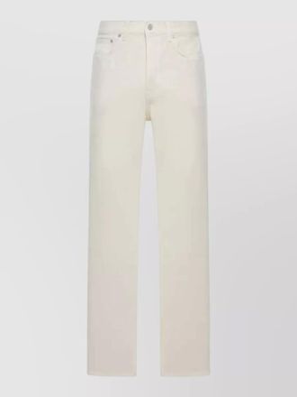 Haikure cotton straight-leg jeans
