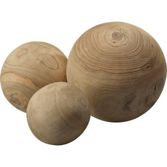 Jamie Young Co. Malibu Wood Spheres in Natural at Nordstrom