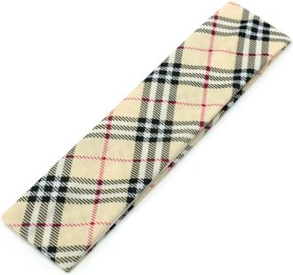 Generic Gym Sports Yoga Headband Stretchy Alice Band Kylie Hair Band Girls Ladies Plain (Tartan Beige)