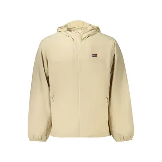 Tommy Hilfiger Beige Polyamide Mens Mens Jacket
