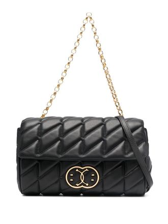 Moschino Borsa Double Smile trapuntata - Nero