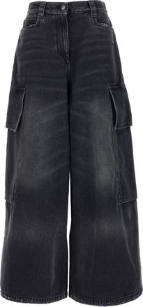 Palm Angels Womens Parachute Jeans