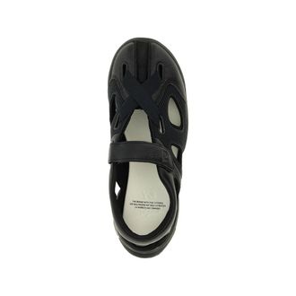 adidas Cut-out Leather Sneaker - Black