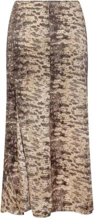 Isabel Marant Falda Midi Laren - Skirts - Mujer - Beige - M