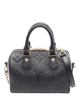 Louis Vuitton 2021-2025 Monogram Speedy Bandouliere 20 handbag - Black