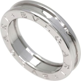 Bulgari White Gold (18K) Band Ring (Pre-Owned)