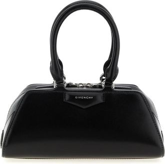 Givenchy Antigona East-West Box Mini Handtas - Dames - Handtassen - Zwart - ONE Size - Tassen