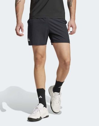 adidas adidas Performance - Tennis Ergo - Pantaloncini neri da 5-Nero