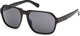 Guess GU00302 01A Mens Sunglasses Black Size 59