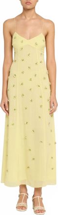 Ulla Johnson Eve Dress In Citron