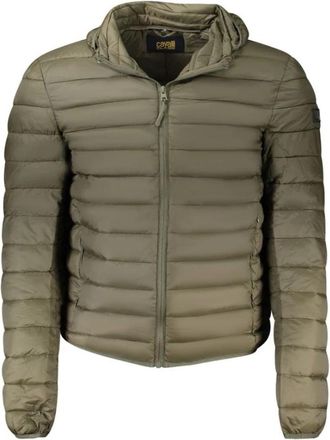 Cavalli Jacket met lange mouwen - Heren - Winterjassen - Groen - XL - Polyester - Jassen
