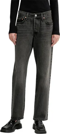 Levi's Dames, Jeans, Grijs, Maat: W28 L34 Katoen