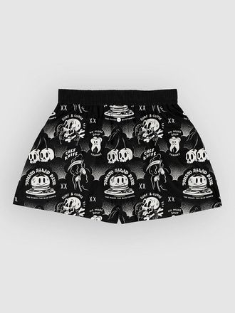 THE DUDES Dark Pattern Boxershorts zwart