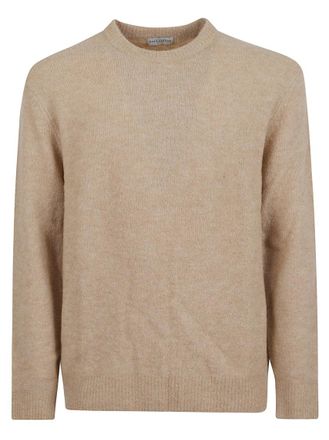 Ballantyne Classic Crew Neck Sweater In Soft Wool Blend