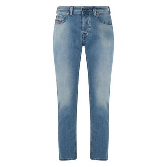 Diesel Slim-fit Jeans, male, Blue, Size: W29 1986 Larkee Beex