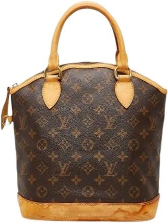 Louis Vuitton Pre-owned Handbags, female, Brown, Size: ONE SIZE Pre-owned Vintage Canvas Handbag