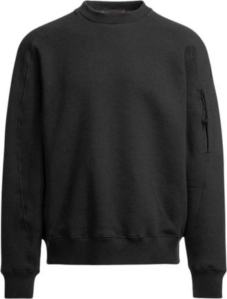 Parajumpers Viggo Crewneck Fleece - Heren - Sweatshirts & Hoodies - Zwart - Maat: M Fleece