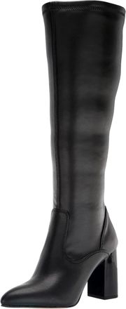 Franco Sarto Katherine Wide Calf High Shaft Boots Black H8454S1 Womens