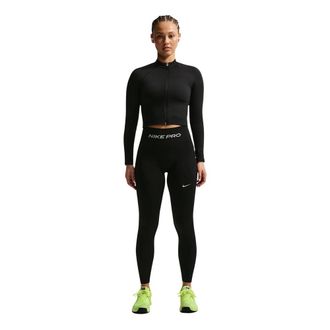 Nike Pro Full-Zip Training Top - Dames - Sport - Zwart - Maat: L