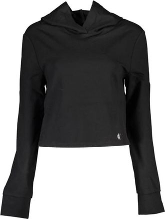 Calvin Klein Hoodie met Lange Mouwen - Dames - Hoodies - Zwart - XL - Hoodies & sweatvesten