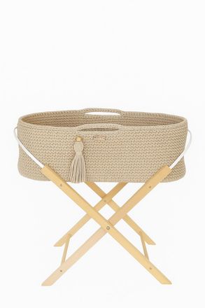 OEM Mois&eacute;s Bohemio Hecho A Mano Con Soporte - Beige Claro