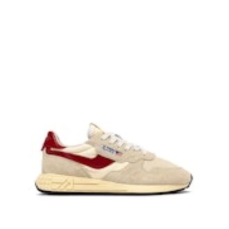 Autry Sneakers, male, Red, Size: 10 US Reelwind Low Nylon And Suede Sneakers
