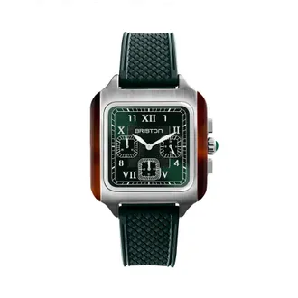 Briston Streamliner Chronograph Quartz Green Dial Mens Watch 261838SAT10FBG