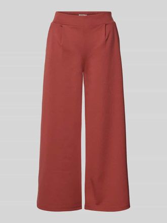 Ichi Wide Fit Stoffhose mit Viskose-Anteil Modell Kate in Terra, Gr&ouml;&szlig;e XXL