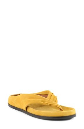 Seychelles Let It Be Flip Flop in Mustard at Nordstrom, Size 10
