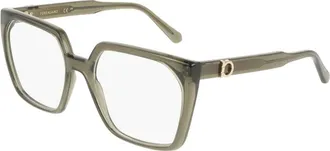 Ferragamo SF3042E 320 Transparent Khaki 55mm