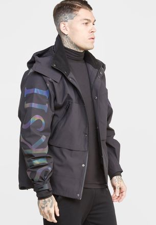 Siksilk Chaqueta T&eacute;cnica Negra de SikSilk para Hombres XS