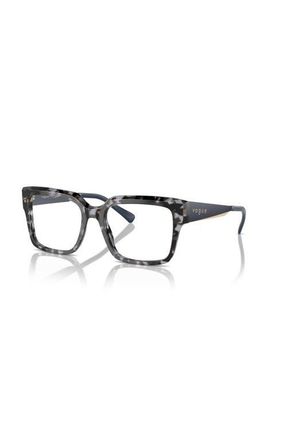 Vogue Eyewear 53mm Rectangle optical glasses in Blue at Nordstrom