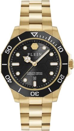 Philipp Plein Horloges - Heren - Horloges - Geel - ONE Size - Accessoires