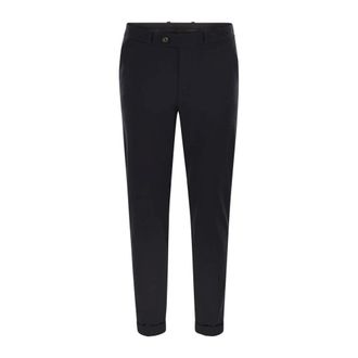 Roberto Ricci Design Chinos, male, Blue, Size: 2XL Tailored Fit Chinos