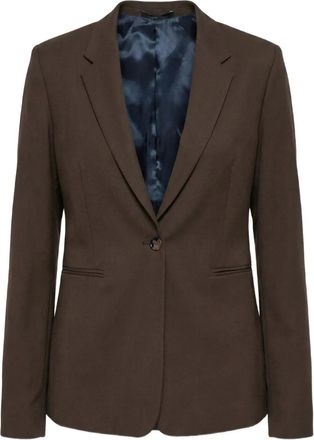 Paul Smith Blazer con scollo a V - Marrone