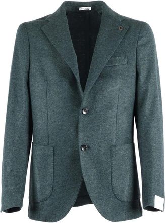 Brera Orologi Blazer due bottoni con tasche - Verde