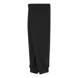 Kiko Kostadinov Kiko Kostadinov, Broeken, Heren, Zwart, M, Wol, Cursus Drape Broeken
