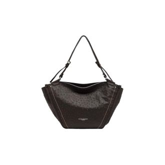 Gianni Chiarini Bloom Schoudertas - Dames - Tassen - Bruin - Maat: ONE Size Leer