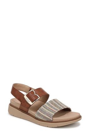 Dr. Scholls Posie Slingback Sandal in Honey Natural at Nordstrom, Size 9.5