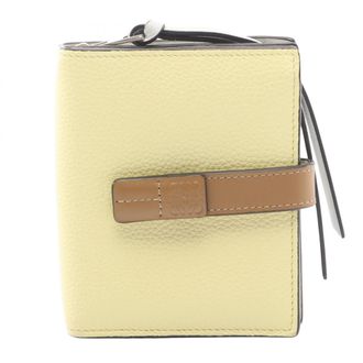 Loewe Yellow Leather Wallet (Bi-Fold) (Pre-Owned)