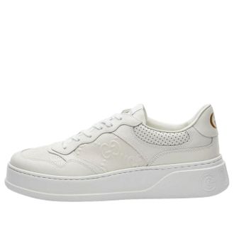 Gucci GG Embossed Sneaker White 669582-1XL10-9014