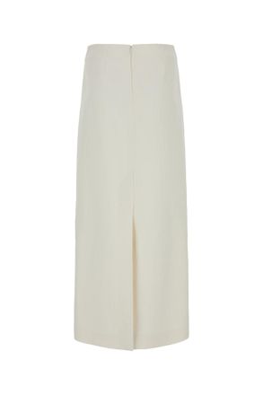 Ferragamo Beigewhitemascar Gonne Skirt
