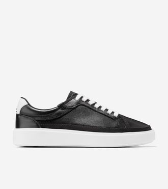 Cole Haan Womens Grand Crosscourt Rydell Sneakers - Black Size 10.5
