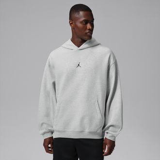 Nike Jordan Mens Jordan Sport Hoop Fleece Pullover Hoodie in Grey | IM7551-050