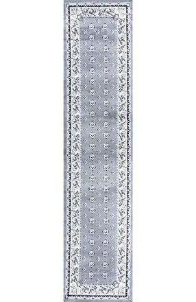 Jonathan Y Designs Acanthus French Border Area Rug in Gray/cream at Nordstrom, Size 5Ft 0In X 8Ft 0In