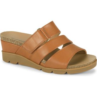 BareTraps Michi Wedge Sandal in Dark Caramel at Nordstrom Rack, Size 7.5