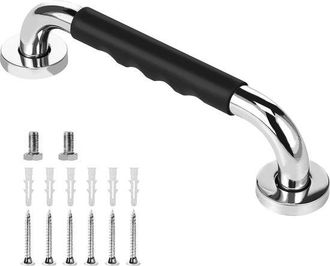 OEM Barra De Apoyo De Pared, Agarre Extra, 30 Cm, Barra De Apoyo Para Inodoro, Barra De Apoyo Para Ba&ntilde;era, Barra De Apoyo Antideslizante, Ba&ntilde;o, Gris