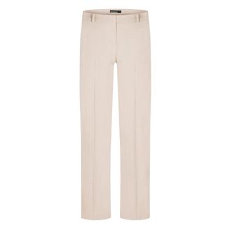 Cambio Cambio, Straight Trousers, female, Beige, Size: 3XL Goldy Trousers